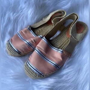 Coach Rayanne slingback espadrille flats